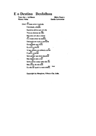 E o Destino Desfolhou
 