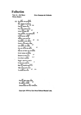 Folhetim
 