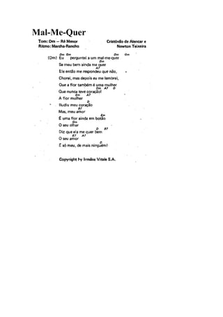 Mal-Me-Quer
 