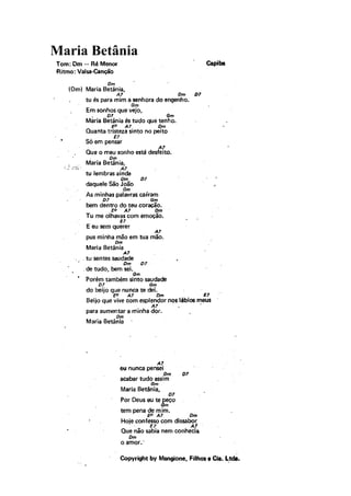 Maria Betânia
 
