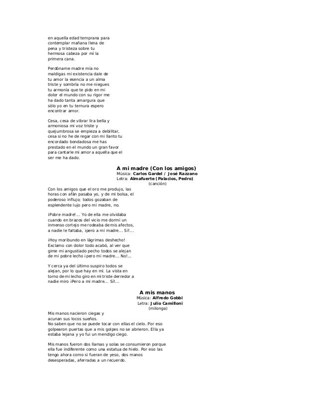 Letras De Tango1 1 A La letras de tango1 1 a la