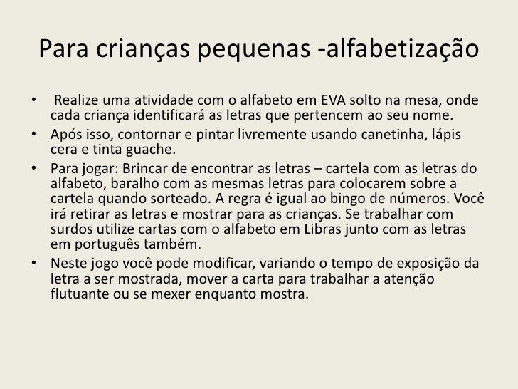 Letras e nomes