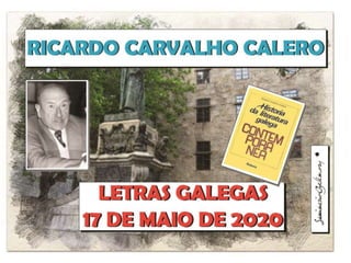 Letras galegas 2020