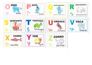 Letras con realidad Aumentada