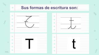 Sus formas de escritura son:
 