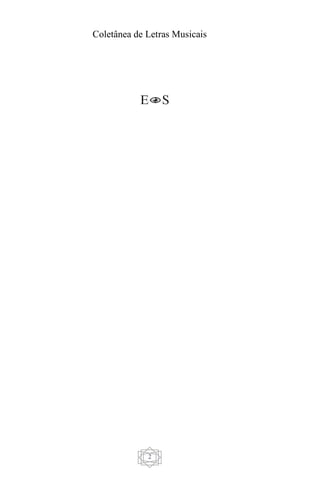 Coletânea de Letras Musicais
2
 