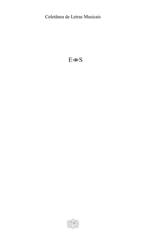 Coletânea de Letras Musicais
234
 
