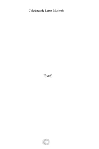Coletânea de Letras Musicais
34
 