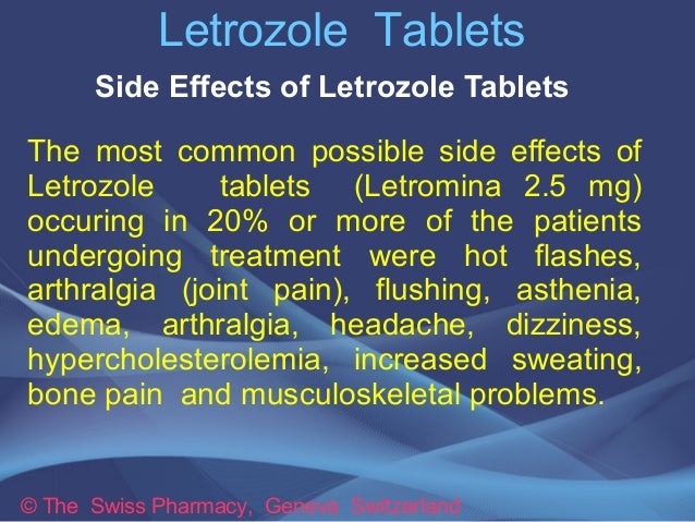Femara Side Effects