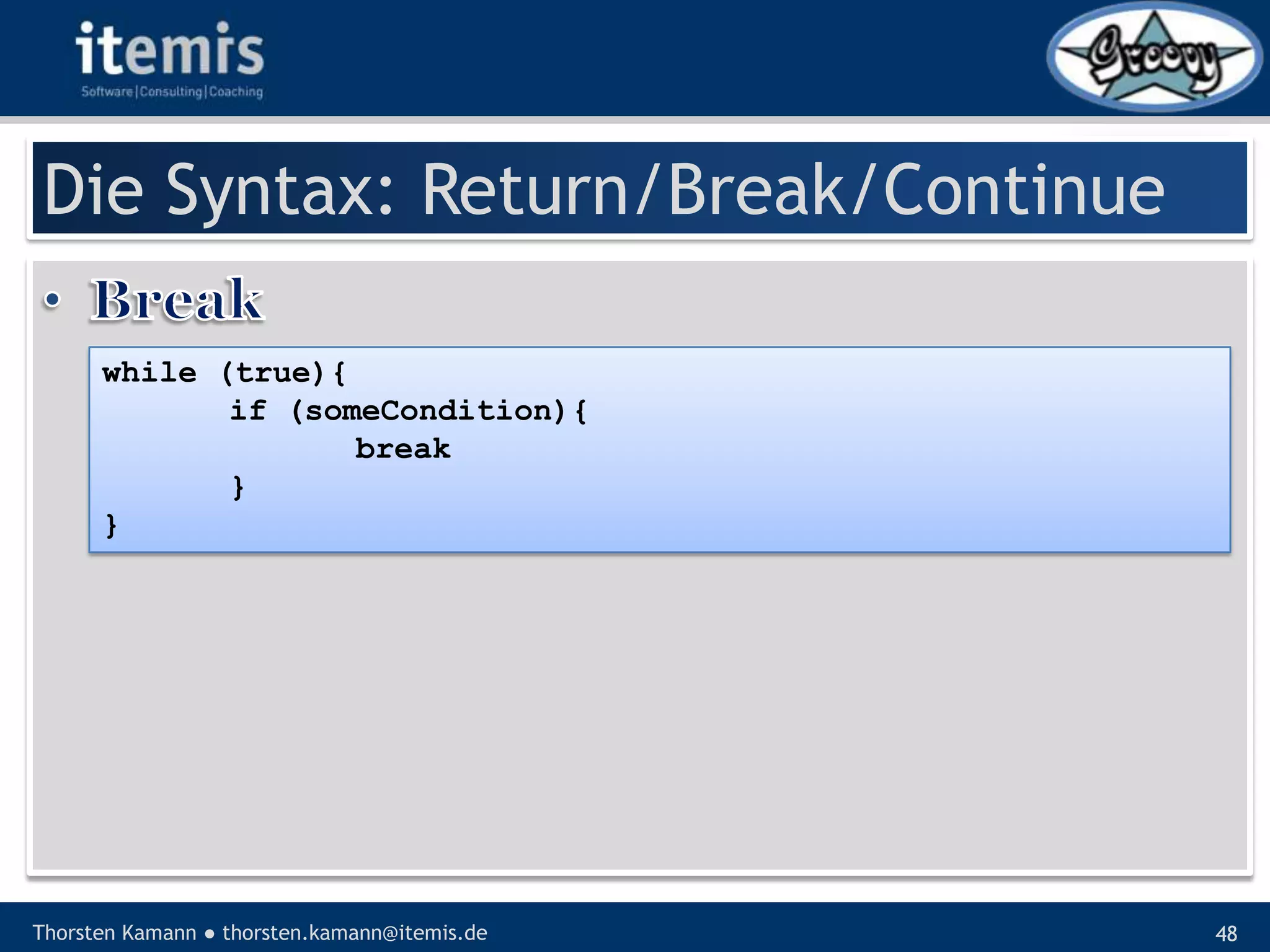 Let’s groove with Groovy