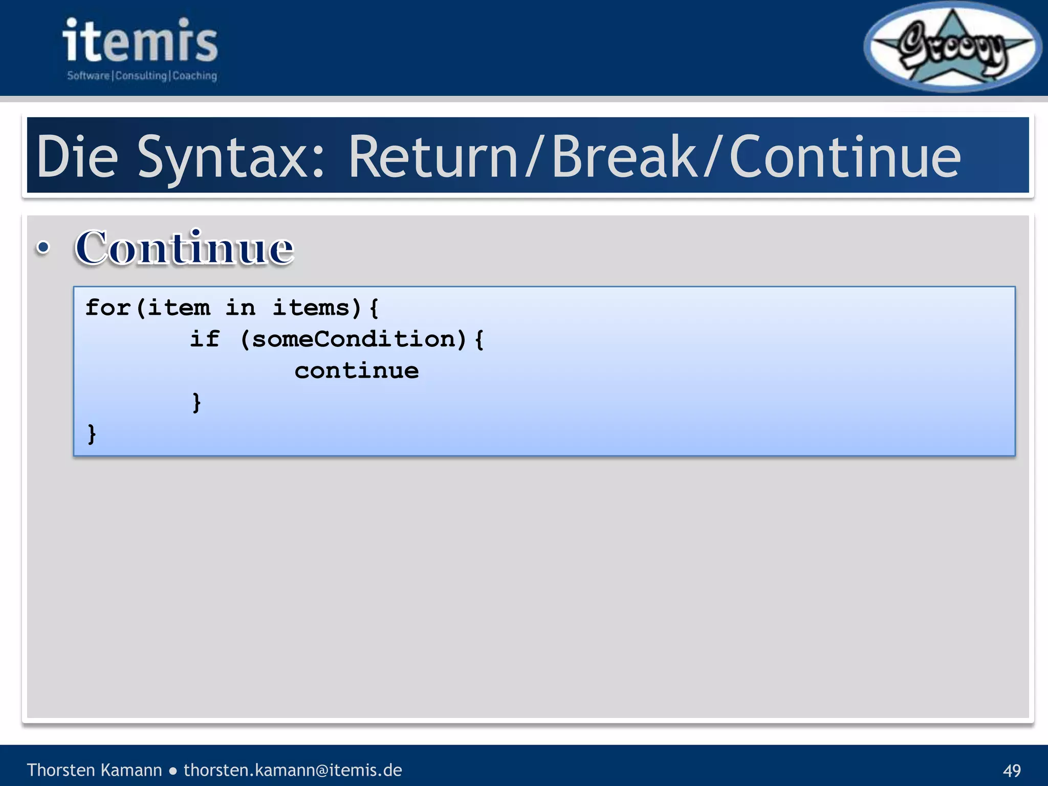 Let’s groove with Groovy