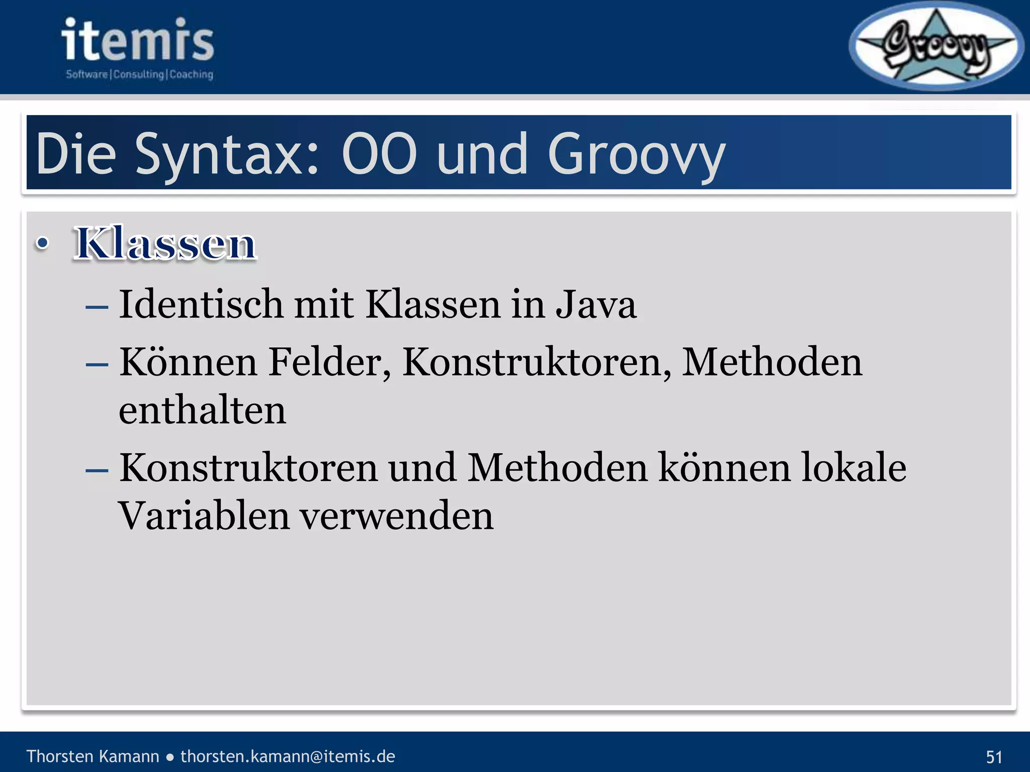 Let’s groove with Groovy