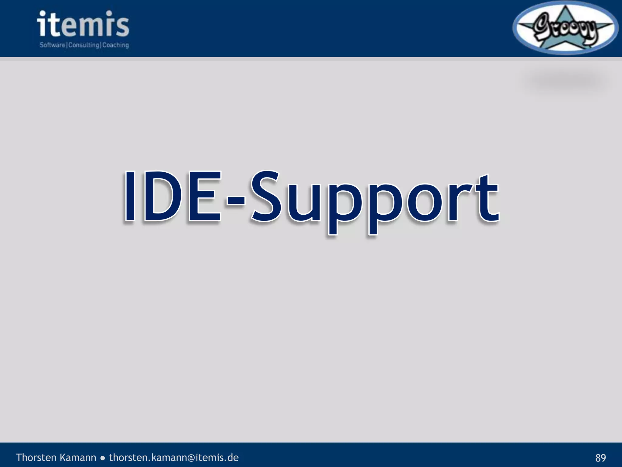 Let’s groove with Groovy