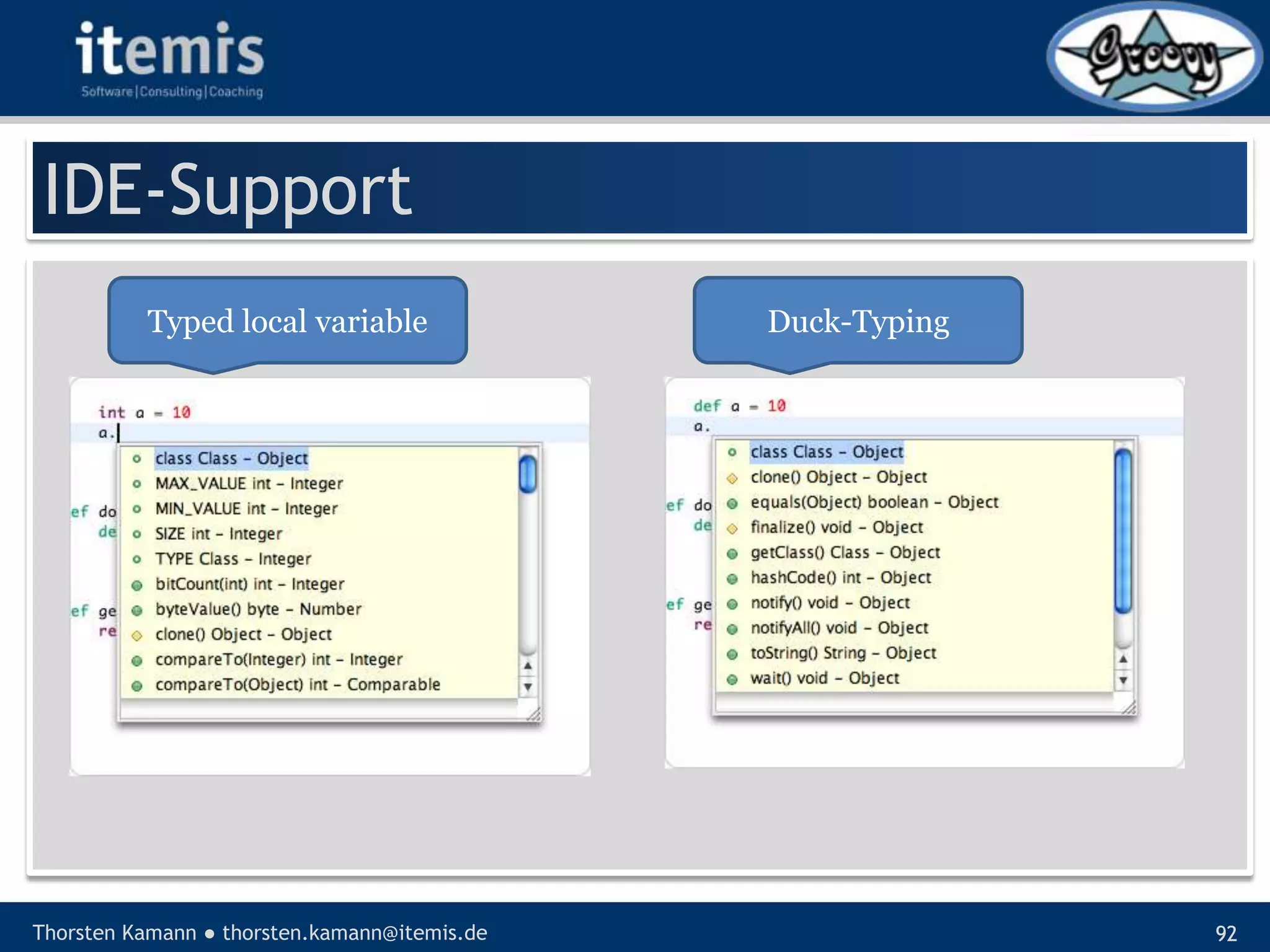 Let’s groove with Groovy
