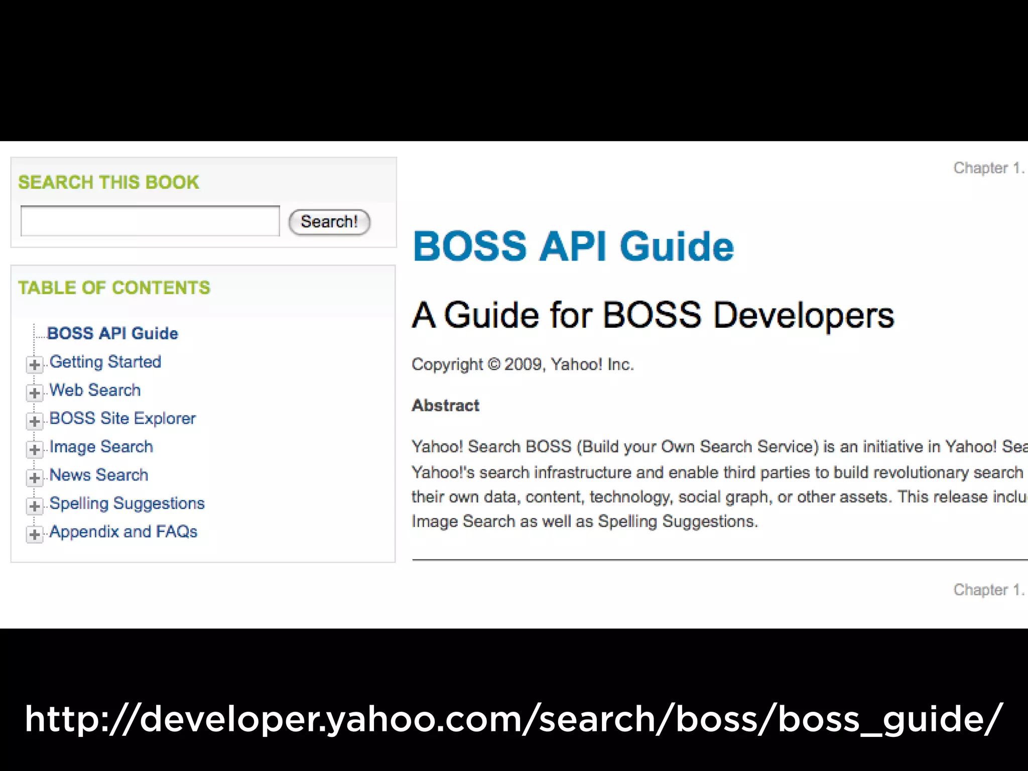 http://developer.yahoo.com/search/boss/boss_guide/
 