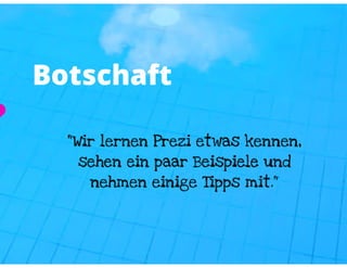 Let's PREZI-fy :: Präsentieren in der 3. Dimension