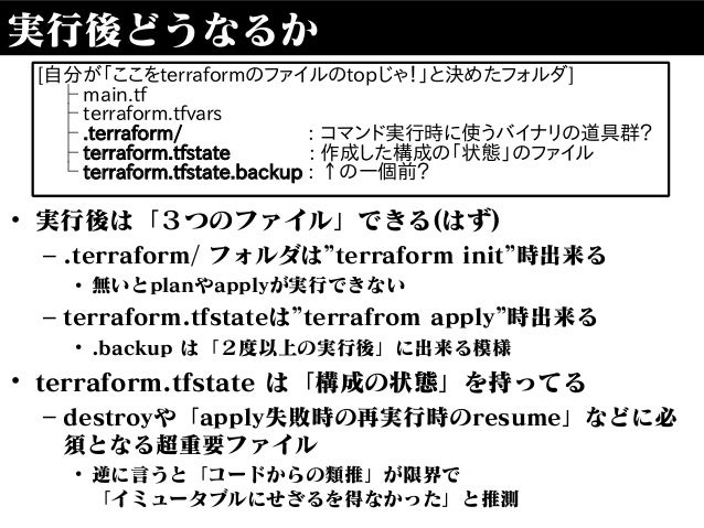 Terraform雑感 やってみた初学者として