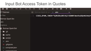 Input Bot Access Token in Quotes
 