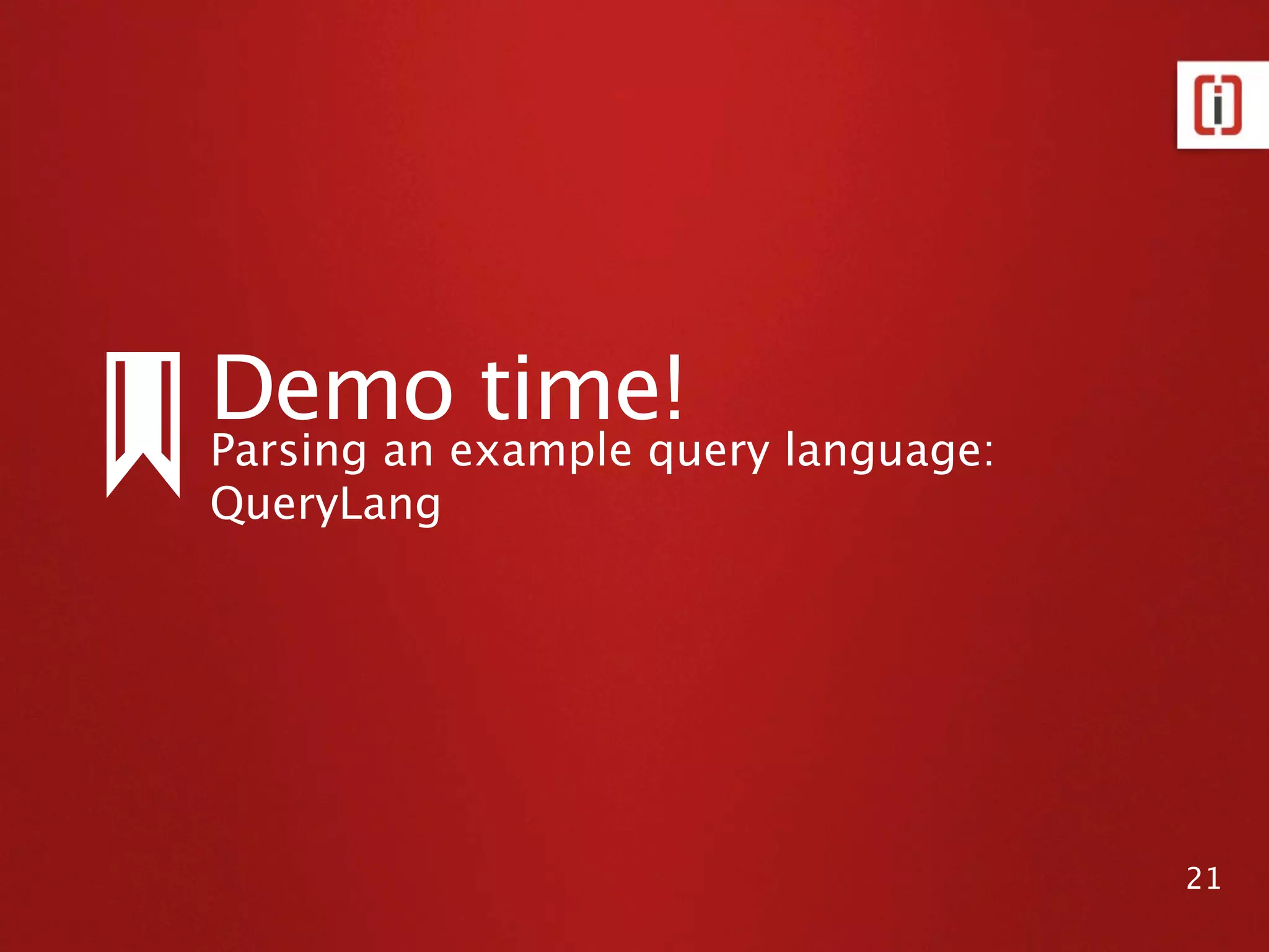 v1/Peg/Parser.php - generated match_Term

     /* Term: /[wd]+/ */
  protected $match_Term_typestack =
             array('Term');
  function match_Term ($stack = array()) {
  
 $matchrule = "Term"; $result = $this-
>construct($matchrule, $matchrule, null);
  
 if (( $subres = $this->rx( '/[wd]+/' ) ) !==
FALSE) {
  
 
 $result["text"] .= $subres;
  
 
 return $this->ﬁnalise($result);
  
 }
  
 else { return FALSE; }
  }
                                                     21
 
