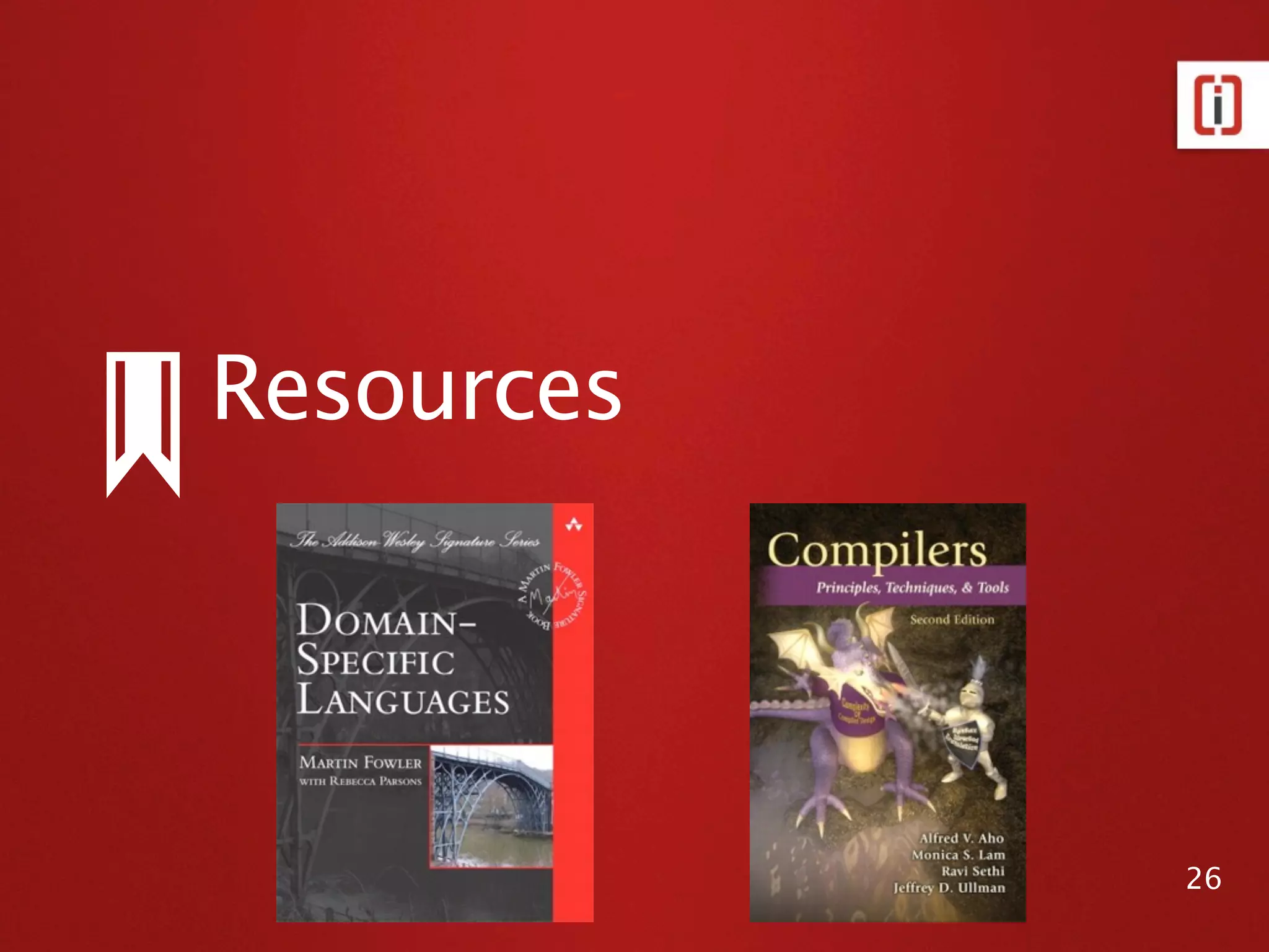 v3/Peg/grammar.peg.inc

  /*!* QueryLangV3
  Query: AndQuery ([ "OR" ] AndQuery)*
  AndQuery: Term ([ "AND" ] Term)*
  Term: "(" Query ")" | Value:/[wd]+/
  */

  public function parse()
  {
    $node = $this->match_Query();
    return $node['query'];
  }


                                          26
 