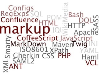 Reasons for common
fear of writing parsers:
1. Never took
compiler class, think it
is scary.
2. Did take compiler
- Martin Fowler

                           4
 