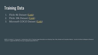 Image captioning with Keras and Tensorflow - Debarko De @ Practo | PDF