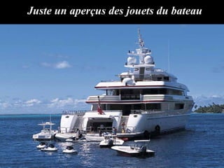 Juste un aperçus des jouets du bateau 