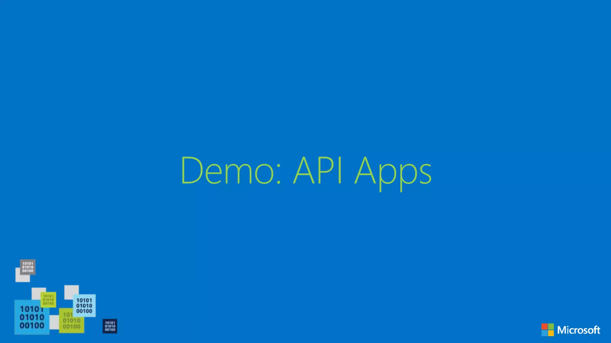 Demo: API Apps
 