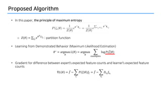 • ) :,:
o ! " = ∑%&
'()*+& :,
• , , , , ,
"∗ = argmax
(
2(") = argmax
(
5
6789:;6<
log ?( @A|")
• ( , : B : , , , B : ,
∇2 " = @D − 5
%
? A " D% = @D − 5
F&
GF&
DF&
 