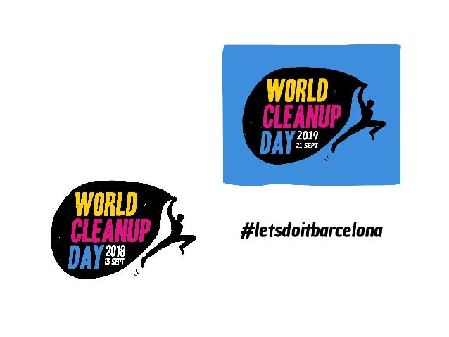 World Cleanup Day 2018 Montjuic Barcelona