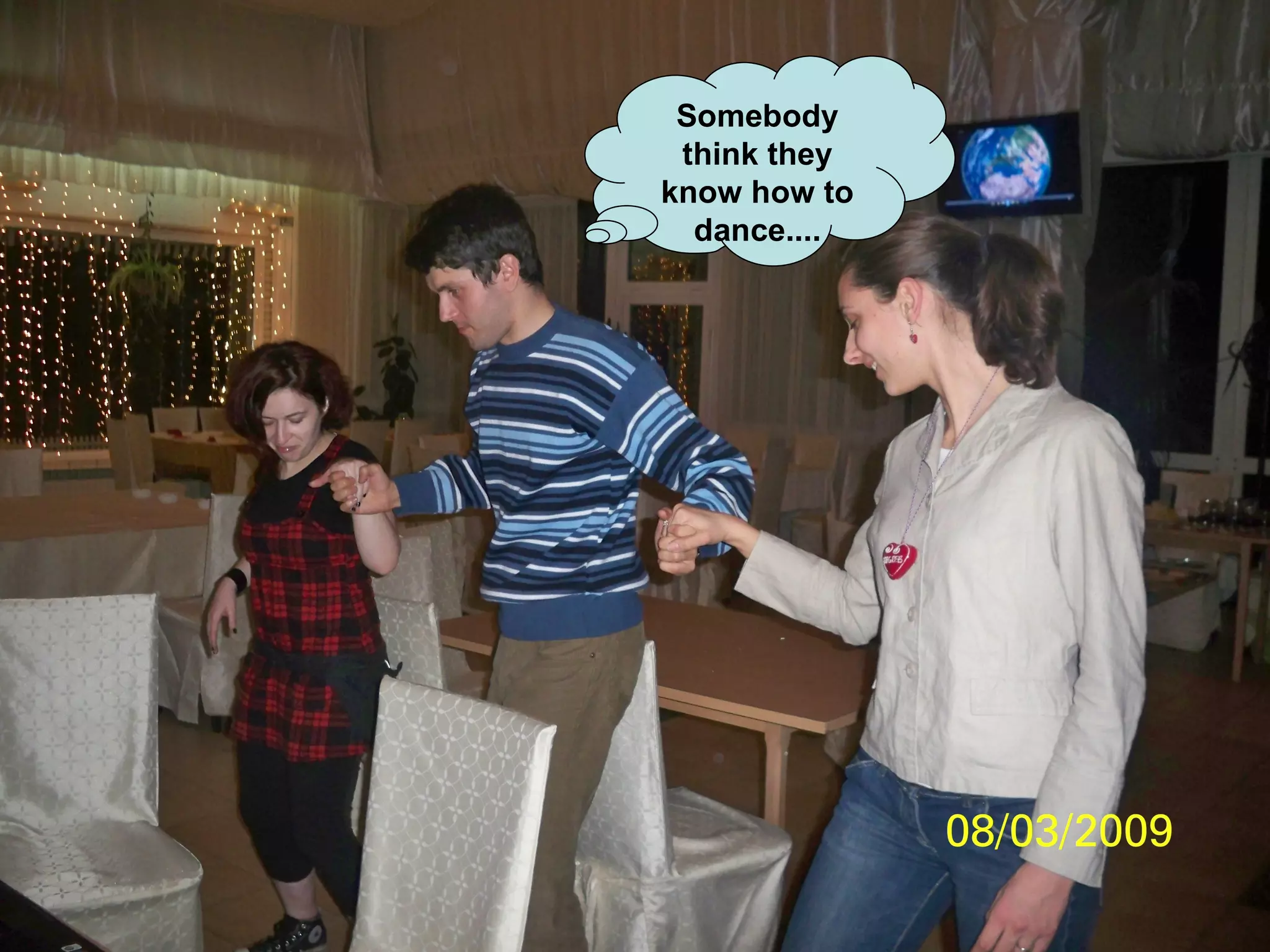 Somebody think they know how to dance.... 