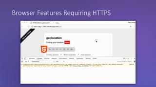 Browser Features Requiring HTTPS
 