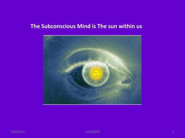 Lets explore the power of subconsious mind | PPTX