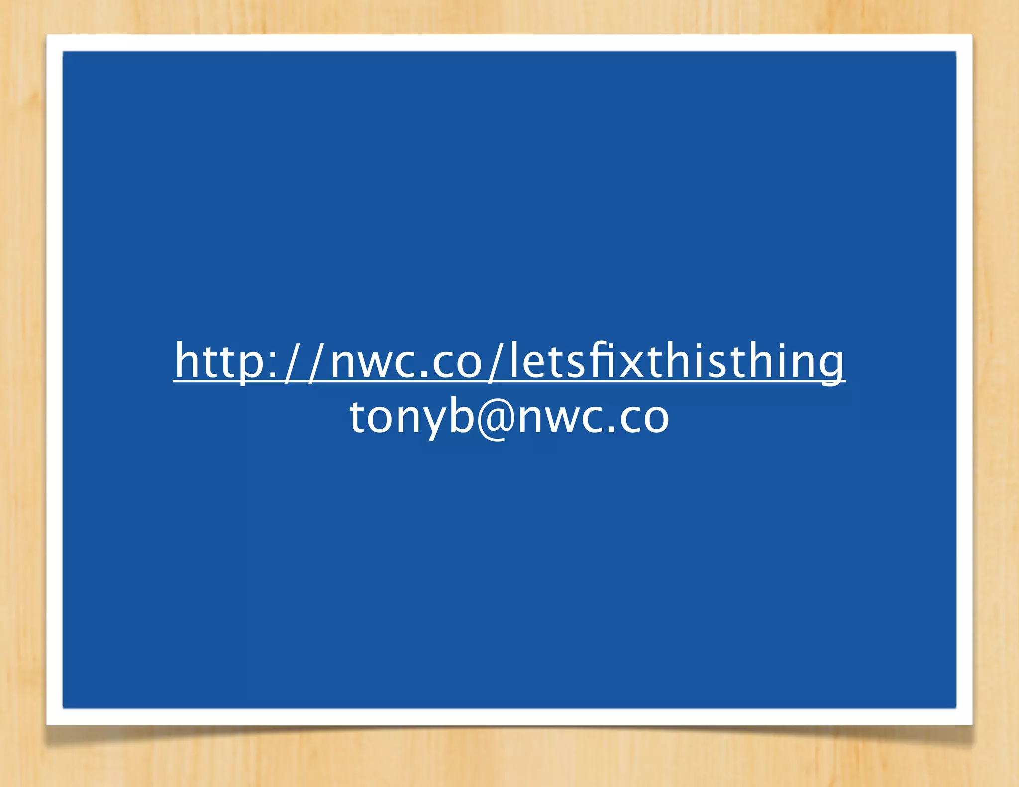 Link to this and more:
nwc.co/letsﬁxthestupidjobcrisis

         References:
 nwc.co/job-crisis-references

     Get email updates:
    nwc.co/job-crisis-list
 