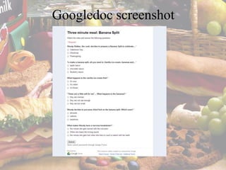 Googledoc screenshot
 