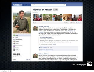 Let’s Get Engaged


Friday, March 16, 12
 