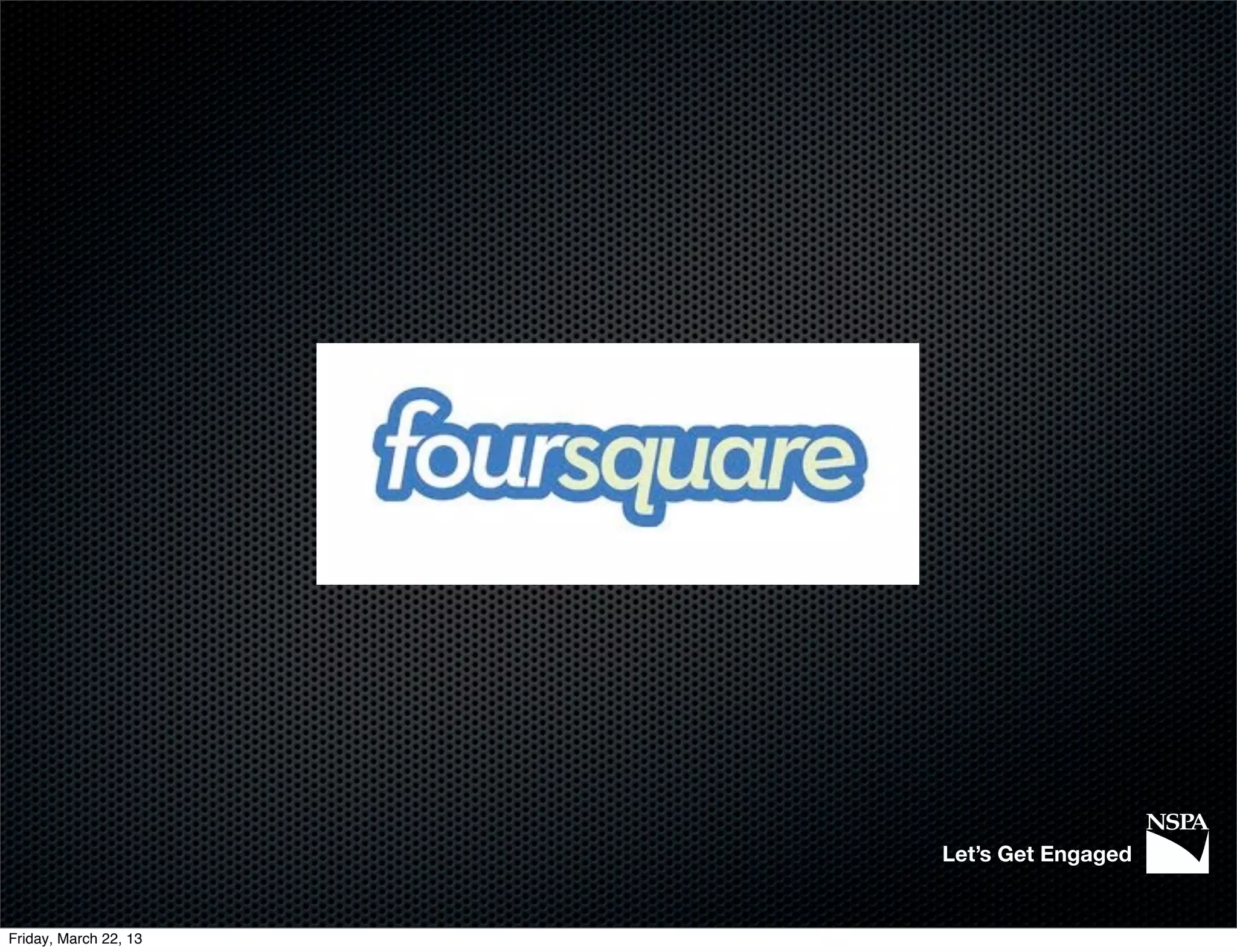 Let’s Get Engaged


Friday, March 22, 13
 