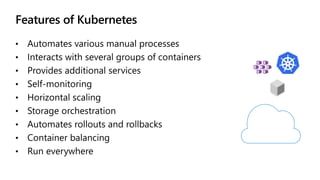 Features of Kubernetes
 