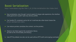 Let's Take A Look At The Boost Libraries | PPTX