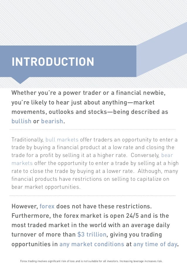 Introduction to forex market