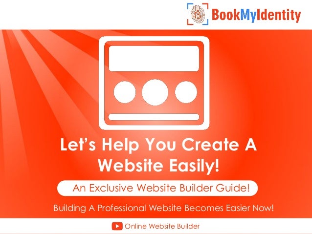 Lets Help You Create A Website Easily