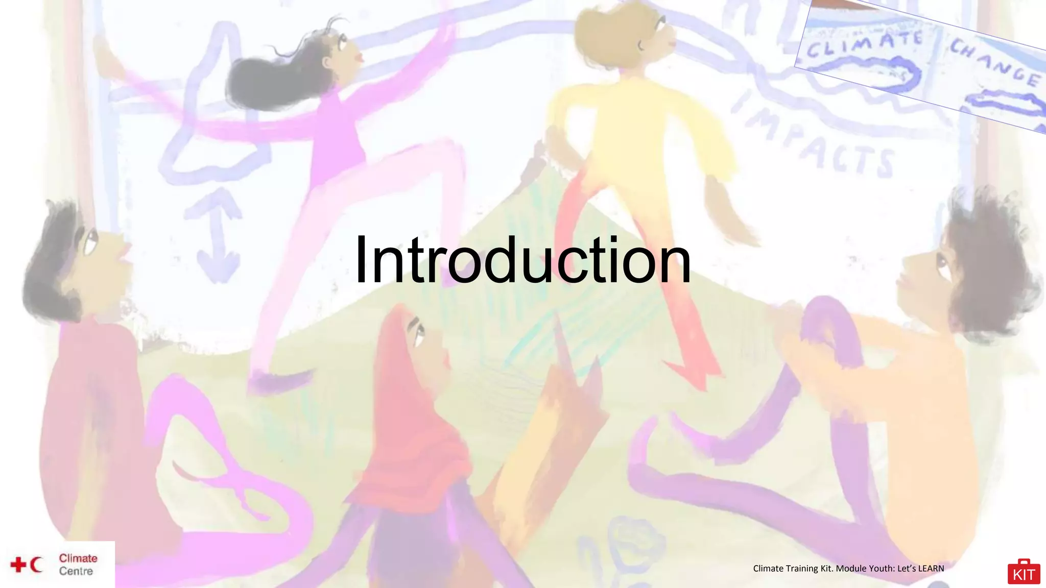 Climate Training Kit. Module Youth: Let’s LEARN
Introduction
 