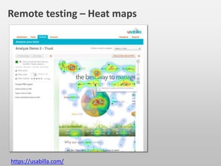 Book recomandation
A Practical Guide to Usability Testing
Joseph S. Dumas, Janice C. Redish
 