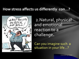 Let's Manage Our Stress 