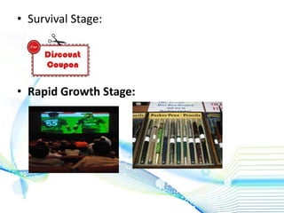 • Survival Stage:
• Rapid Growth Stage:
 