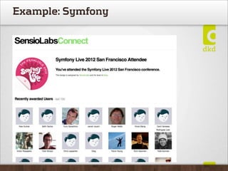 Example: Symfony
 
