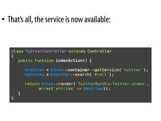• That’s all, the service is now available:
 