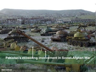Pakistan's exceed i ng involvement in Soviet-Afghan War 