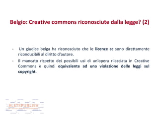 Belgio: Creative commons riconosciute dalla legge? (2)

-

Un giudice belga ha riconosciuto che le licenze cc sono direttamente
riconducibili al diritto d'autore.
Il mancato rispetto dei possibili usi di un'opera rilasciata in Creative
Commons è quindi equivalente ad una violazione delle leggi sul
copyright.

 