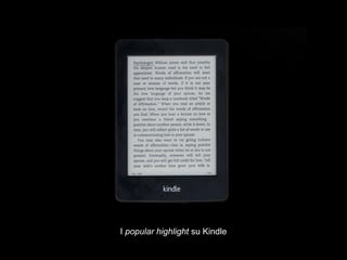 I popular highlight su Kindle
 